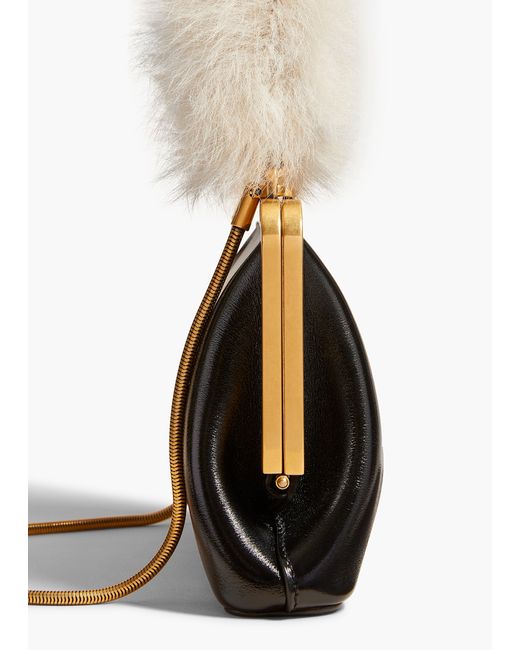 Khaite White Small Lilith Evening Bag