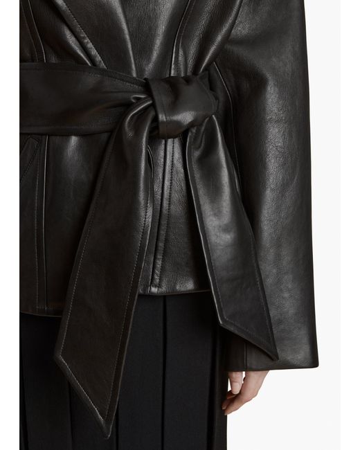 Khaite Black Dolores Jacket