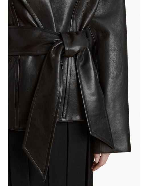 Khaite Black Dolores Jacket