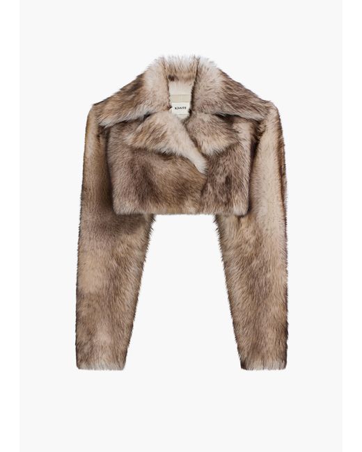 Khaite Natural Exclusive Stallone Shearling Jacket