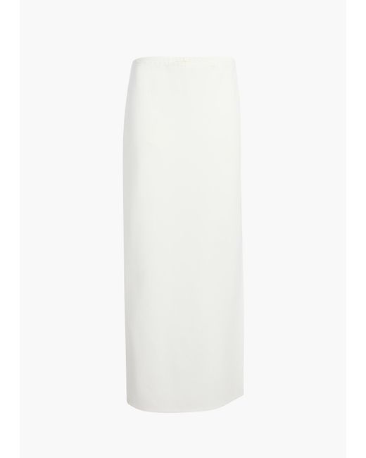 Khaite White Lilth Skirt