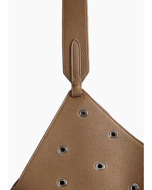 Khaite Brown Exclusive Small Lotus Tote