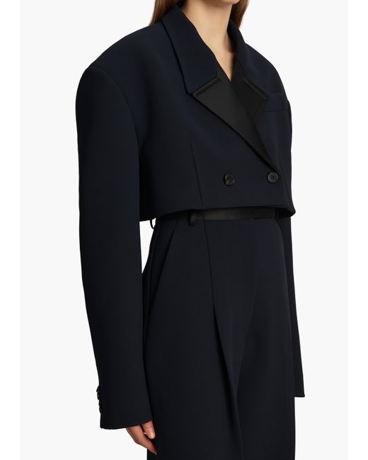 Khaite Blue Exclusive Nando Jacket