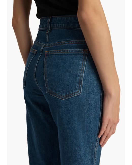 Khaite Blue Exclusive Danielle Stretch Jean