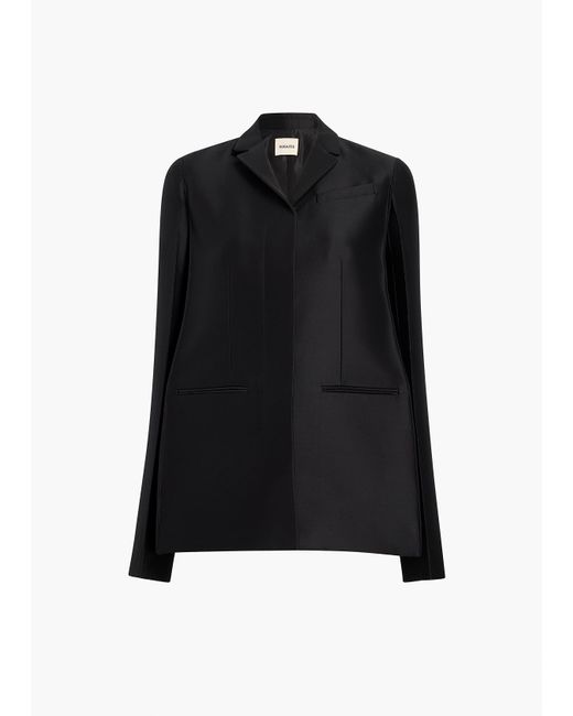Khaite Black Crittan Jacket