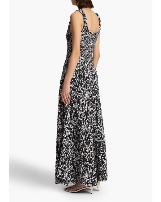 Khaite White Exclusive Twigs Dress