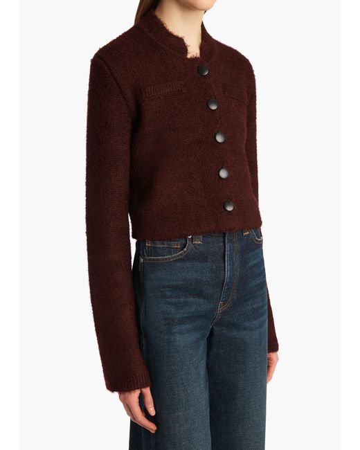 Khaite Red Ello Jacket