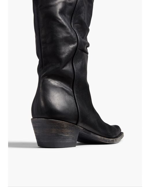 Khaite Black Clive Boot