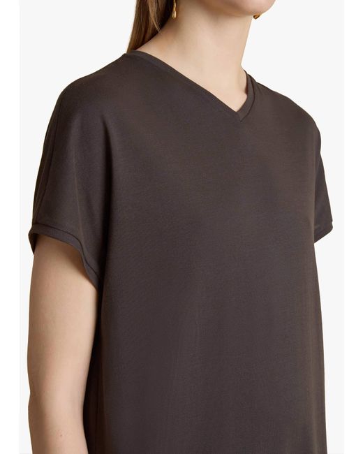 Khaite Brown Verda Dress