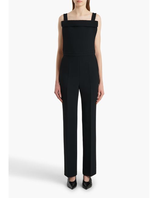 Khaite Black Rae Dungaree
