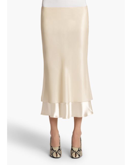 Khaite Natural Monina Skirt