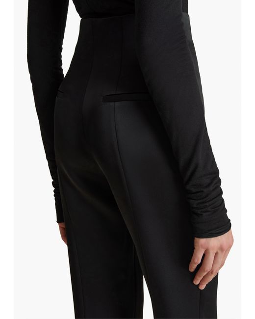 Khaite Black Lenn Pant