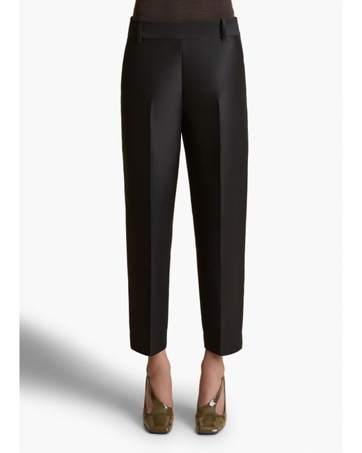 Khaite Black Cam Pant