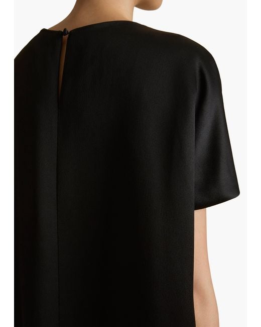 Khaite Black Webster Dress