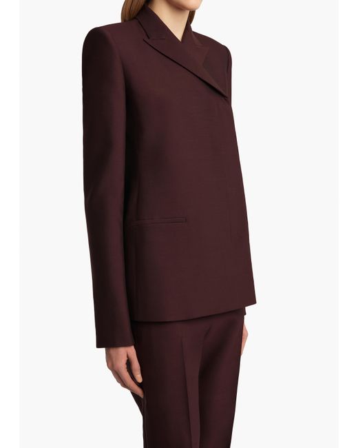 Khaite Purple Silvannah Jacket