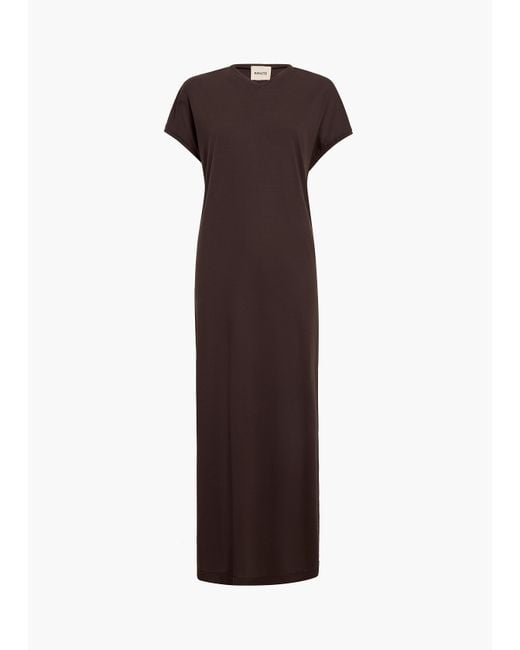 Khaite Brown Verda Dress
