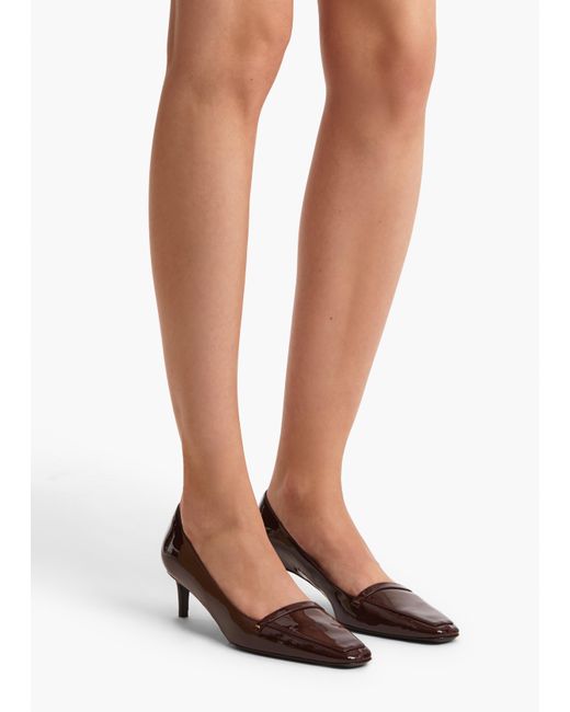 Khaite White Celia Pump