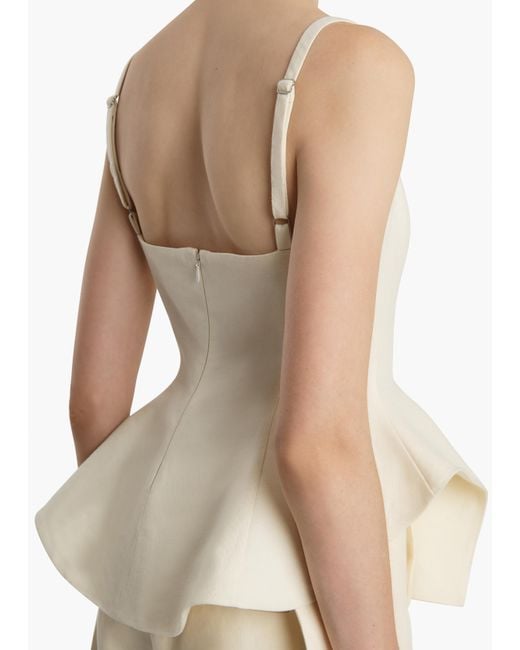 Khaite White Loa Top