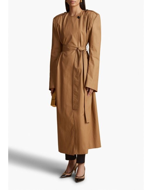Khaite Natural Minnler Trench