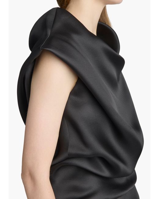 Khaite Black Luola Top