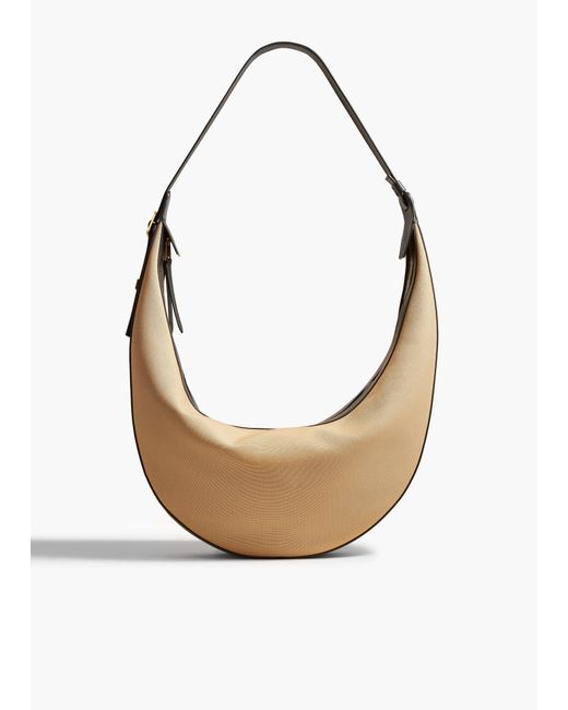 Khaite White Augustina Hobo