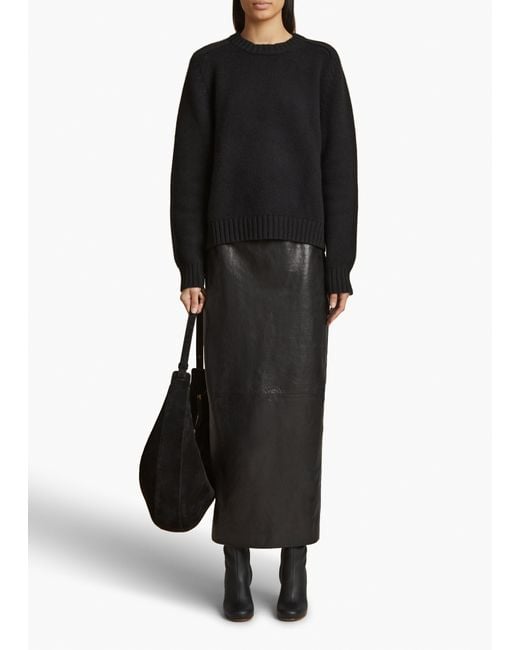 Khaite Black Mae Sweater