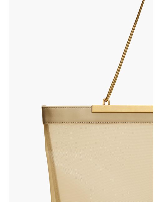 Khaite Natural Augusta Chain Tote