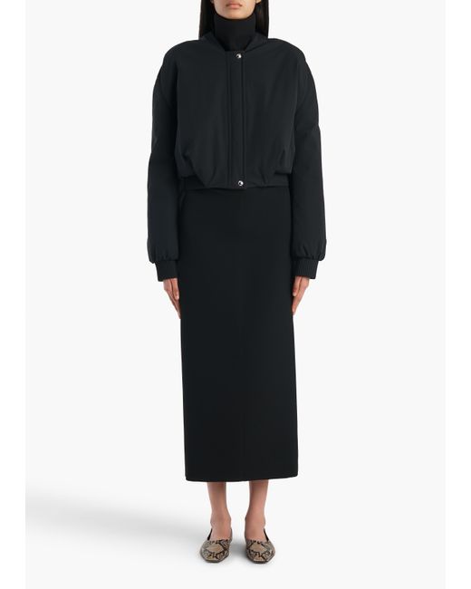 Khaite Black Cordan Jacket