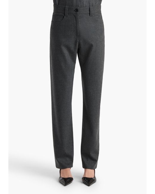 Khaite Gray Callum Pant