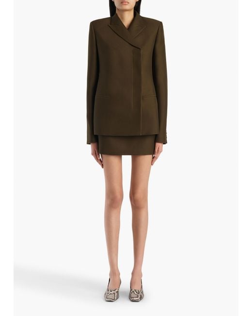 Khaite Brown Silvannah Jacket
