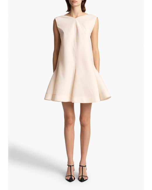 Khaite White Mel Dress