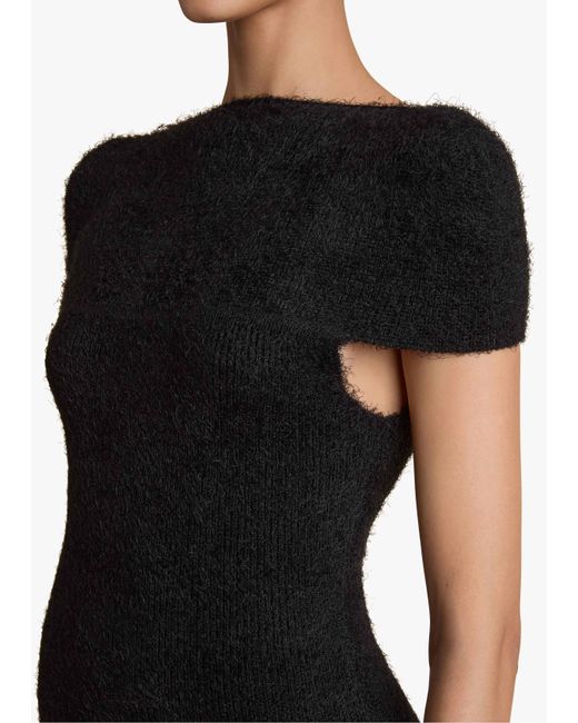 Khaite Black Exclusive Paola Dress