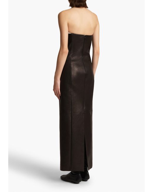 Khaite Black Exclusive Yael Dress