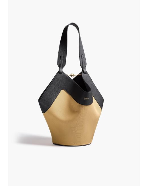 Khaite Natural Small Lotus Tote