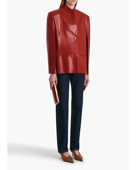 Khaite Red Dolso Jacket