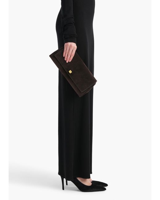 Khaite White Audrey Clutch