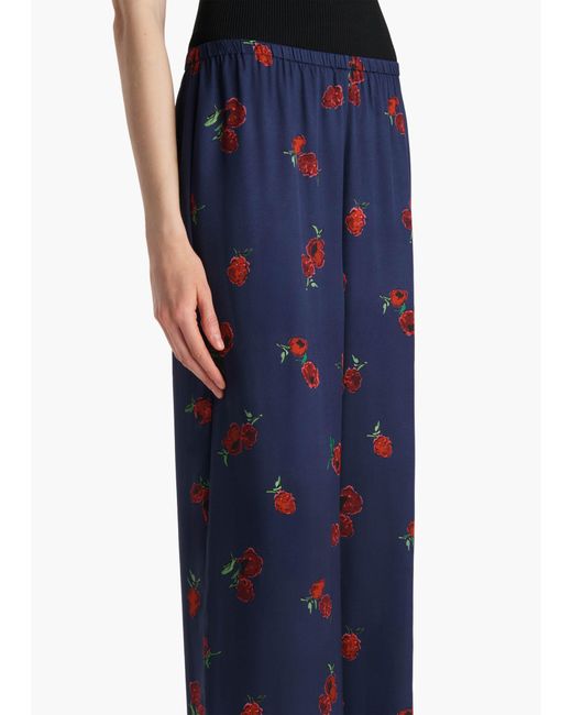 Khaite Blue Mindy Pant