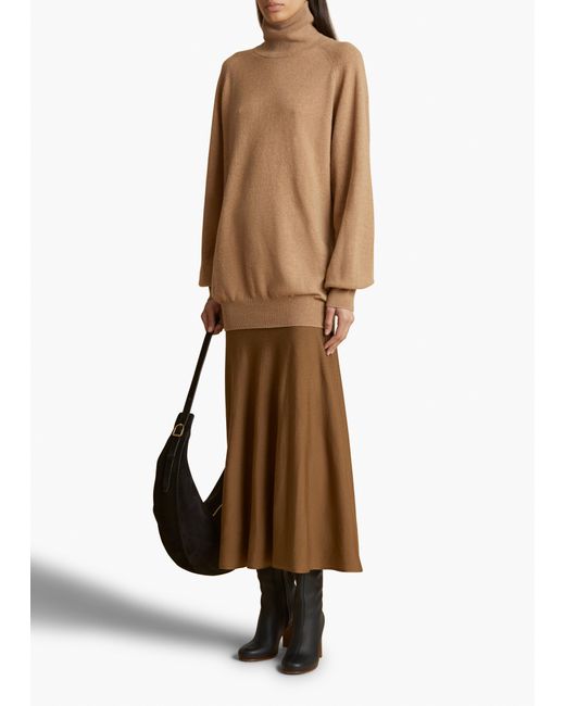 Khaite Natural Percy Sweater