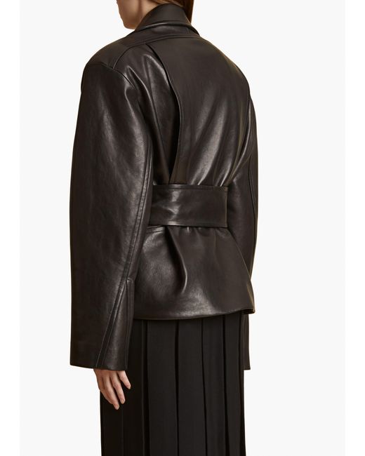 Khaite Black Dolores Jacket