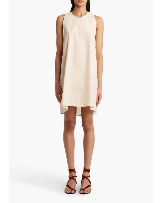 Khaite White Clay Dress
