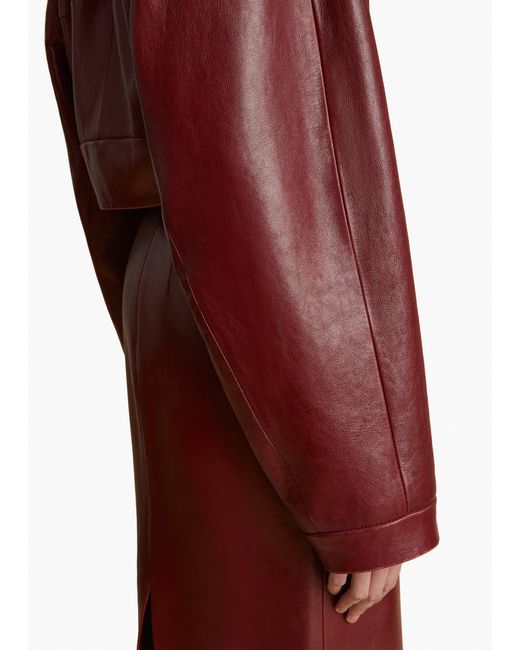 Khaite Red Sue Jacket