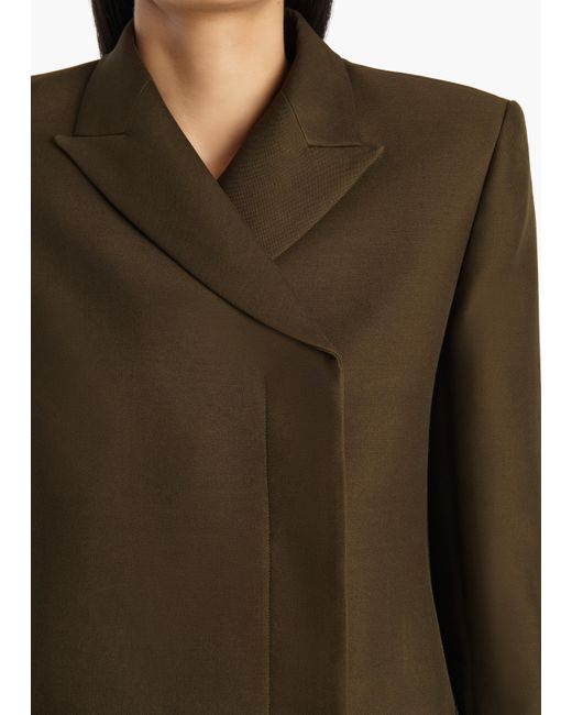 Khaite Brown Silvannah Jacket