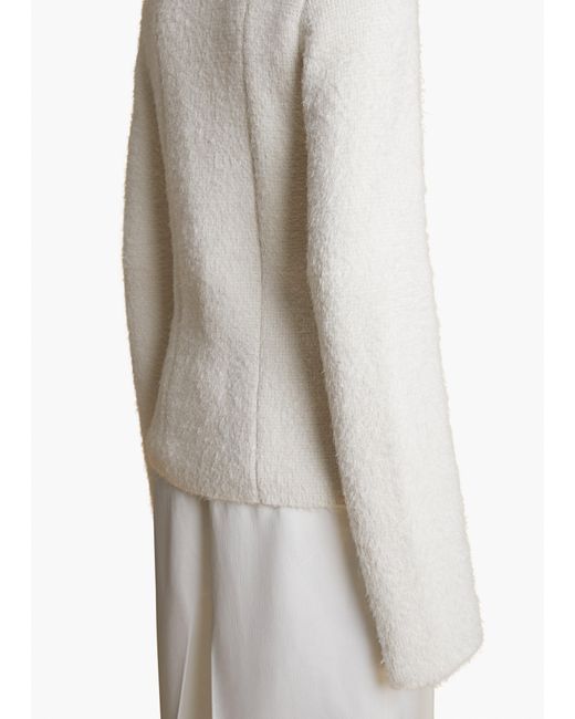 Khaite White Aeson Jacket
