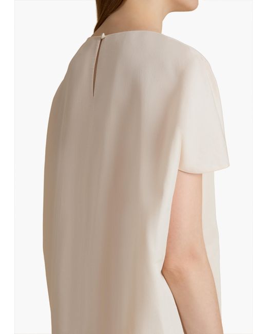 Khaite White Webster Dress