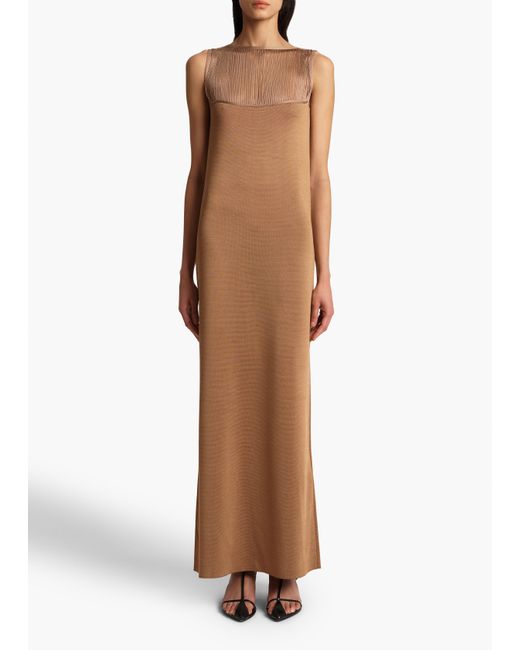 Khaite Natural Ruslan Dress
