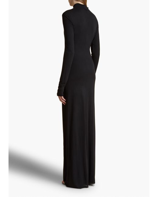 Khaite Black Norla Dress