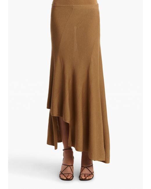 Khaite Natural Miranda Skirt