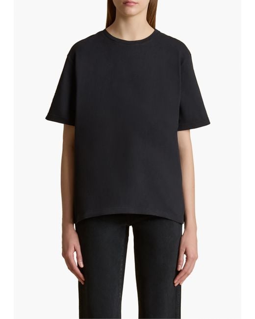 Khaite Black Mae T-Shirt