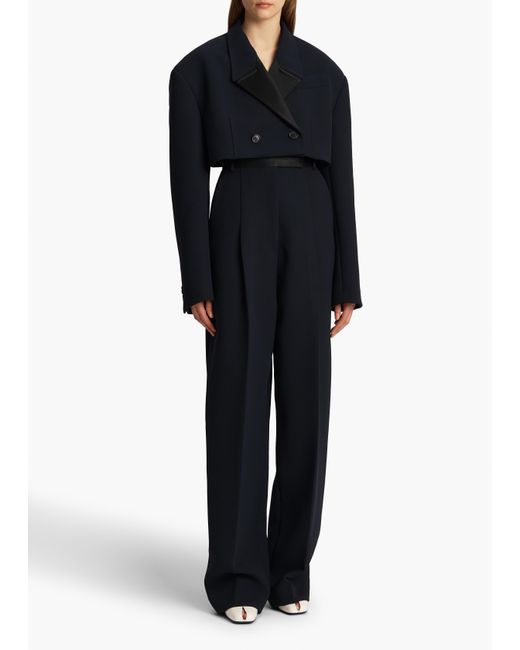 Khaite Blue Exclusive Nando Jacket