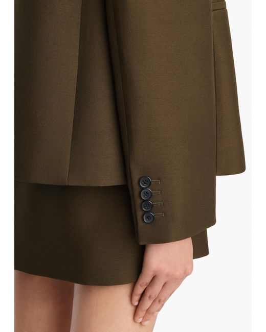 Khaite Brown Silvannah Jacket